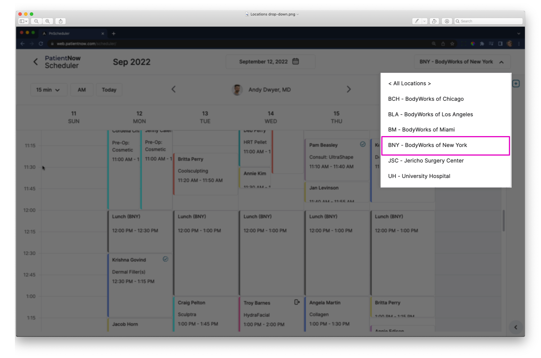 scheduler-basic-layout